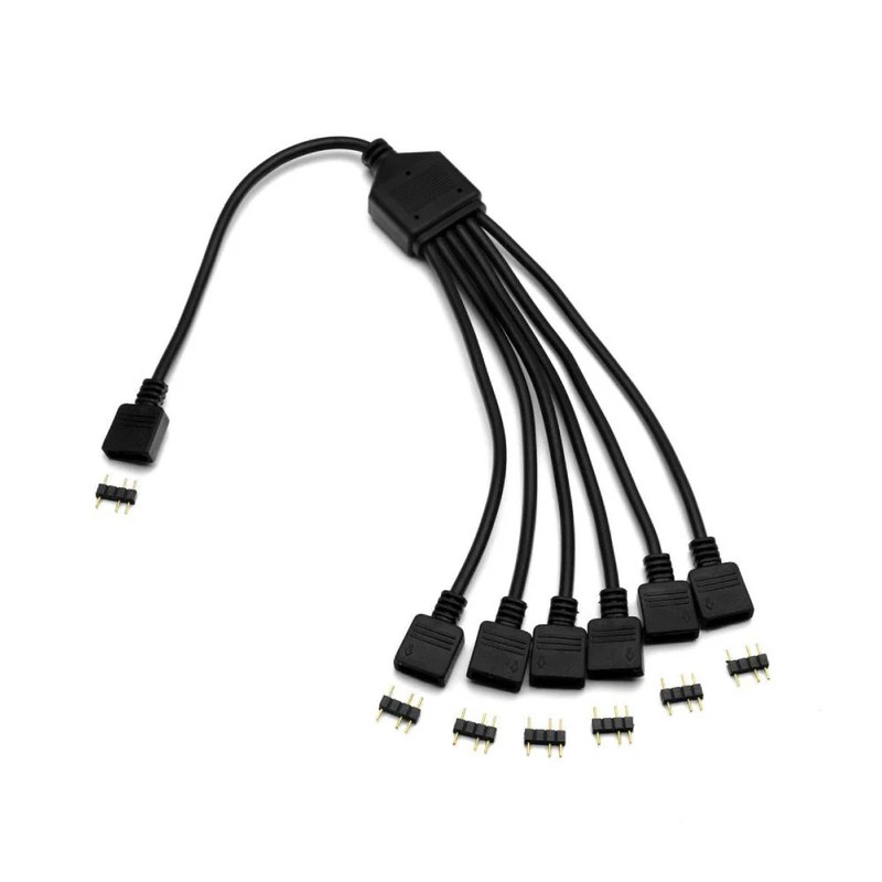 EKWB D-RGB 6-Way Splitter Cable - كابل مُقسم